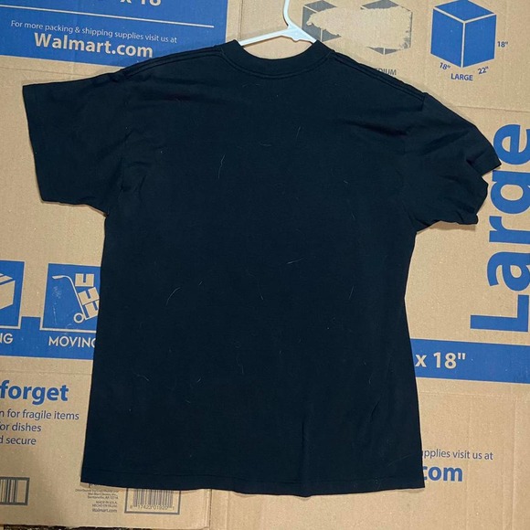 Black 90s bear tee shirt large usa - Picture 4 of 4
